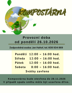 Provozní doba - změna